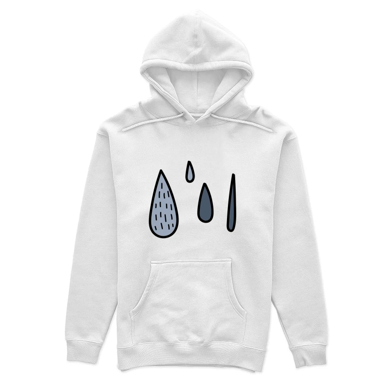 Gouttes Abstraites Colorées Femme Sweat à capuche