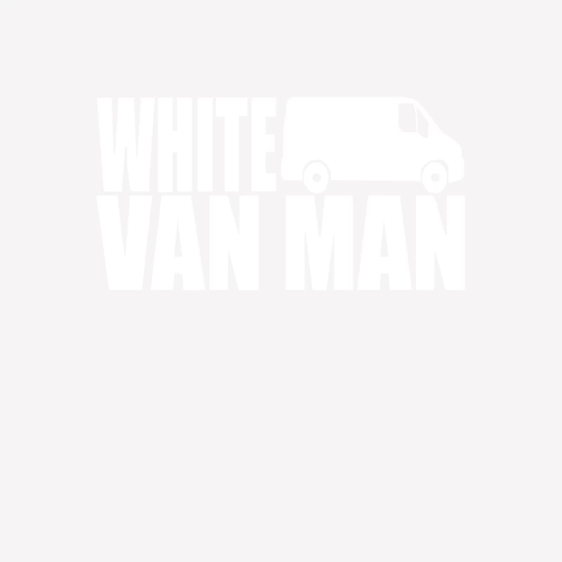 WHITE VAN MAN funny Male T-Shirt