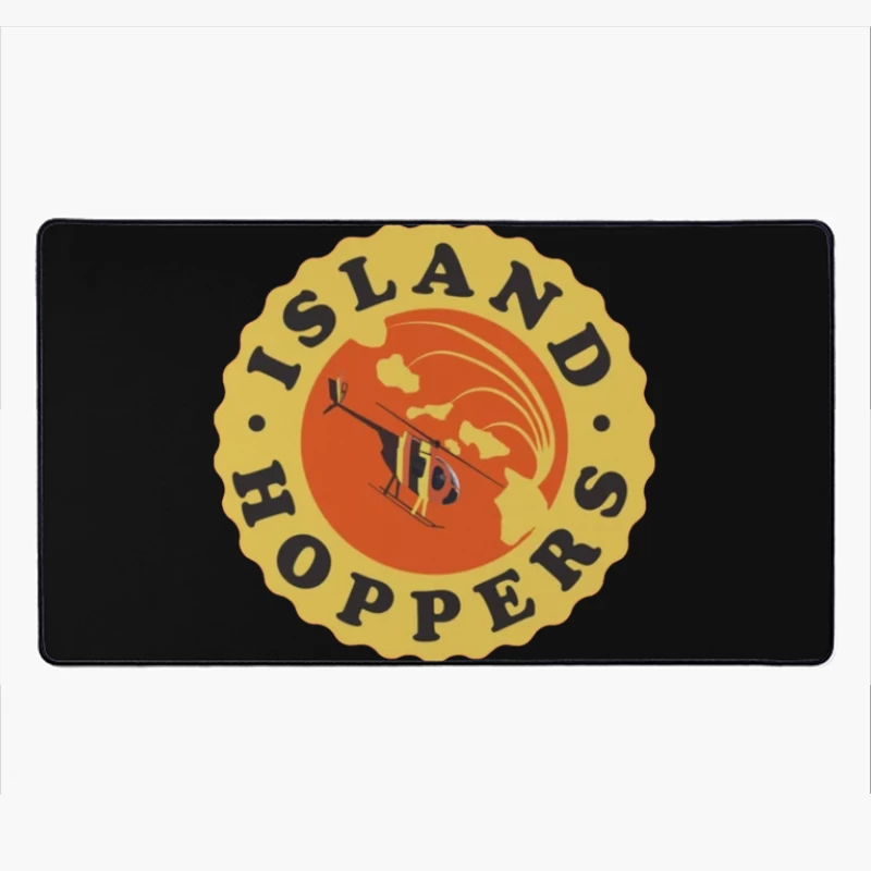 Island Hoppers Retro Desk Mat