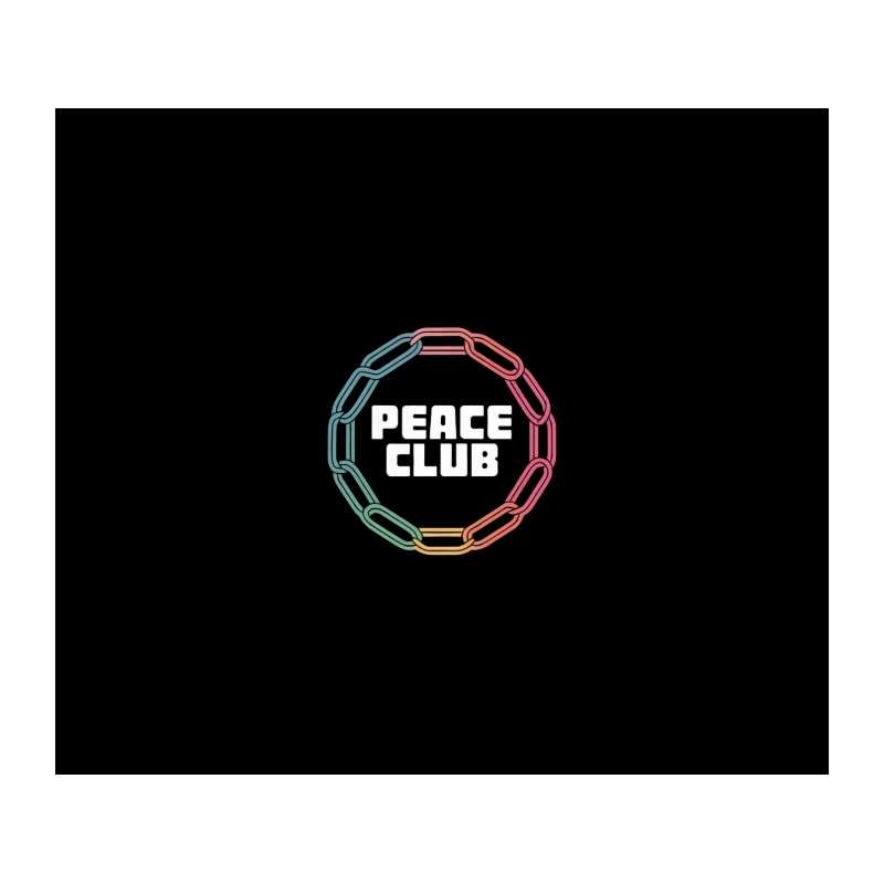 Colorful Circular Chain: Symbol of Unity and Diversity Tapestry