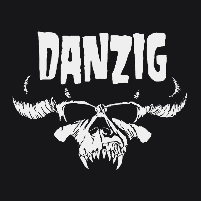 Danzig Band Gothic Skull Logo Design Female Pullover Hoodie