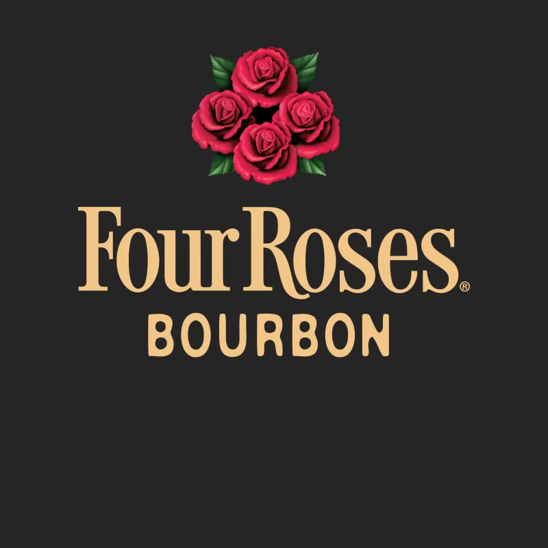 Four Roses Bourbo Male Pullover Sweatshirt