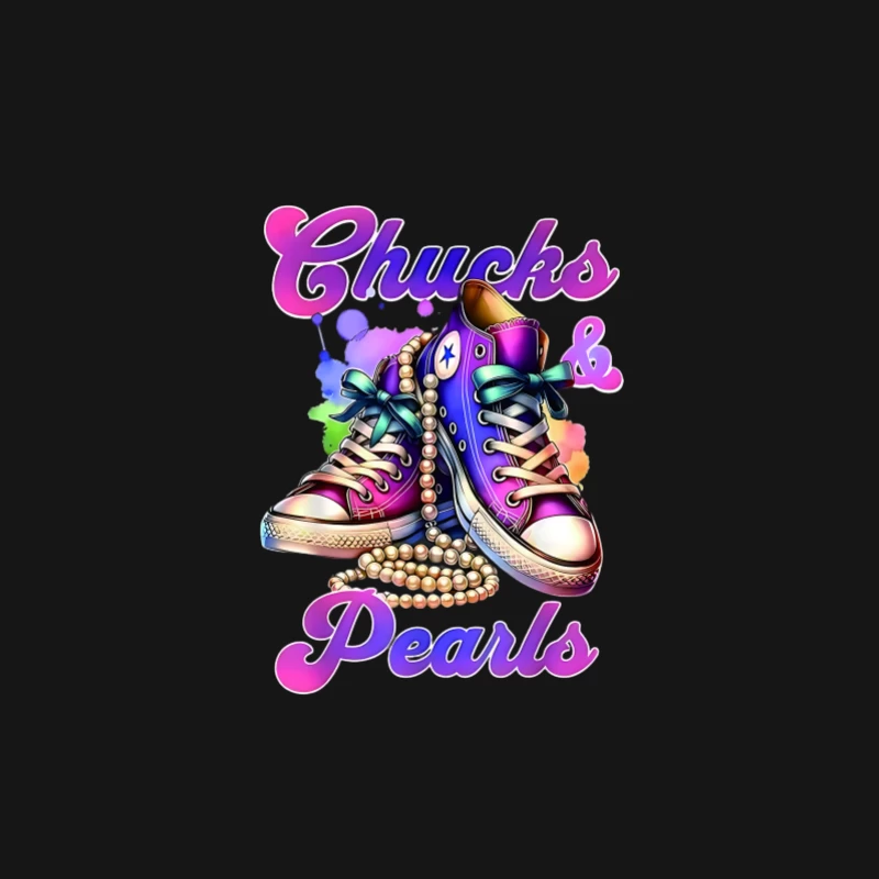 Chuck colorés avec des perles Homme Manches Longues T-Shirt