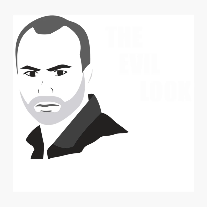 Murr Evil Look Funny Throw Pillow