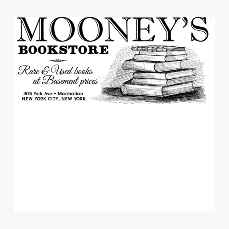 Mooney_s Bookstore from YOU Throw Pillow