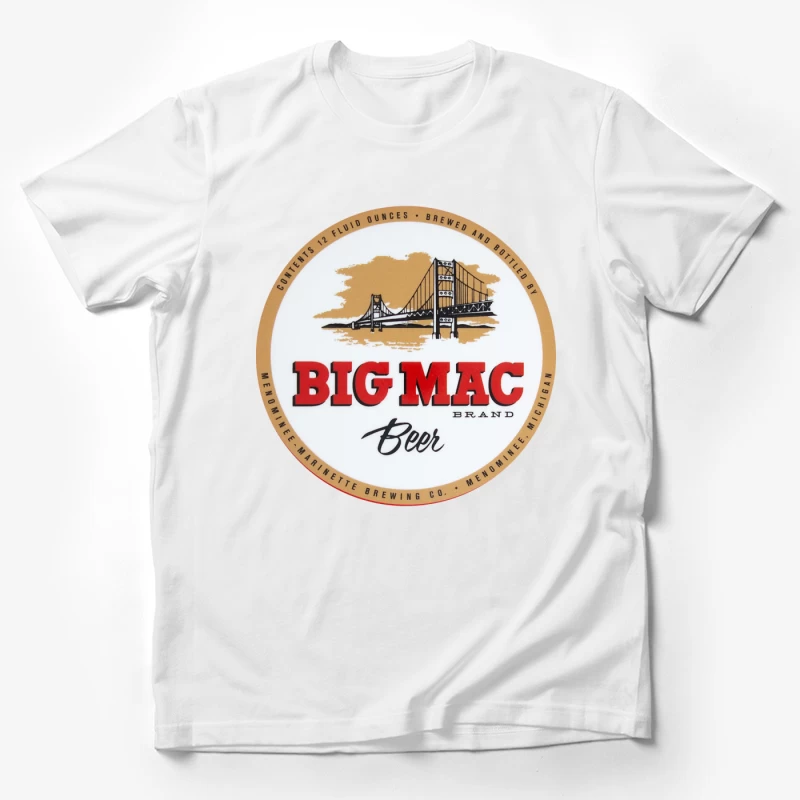 Big Mac Beer Male T-Shirt