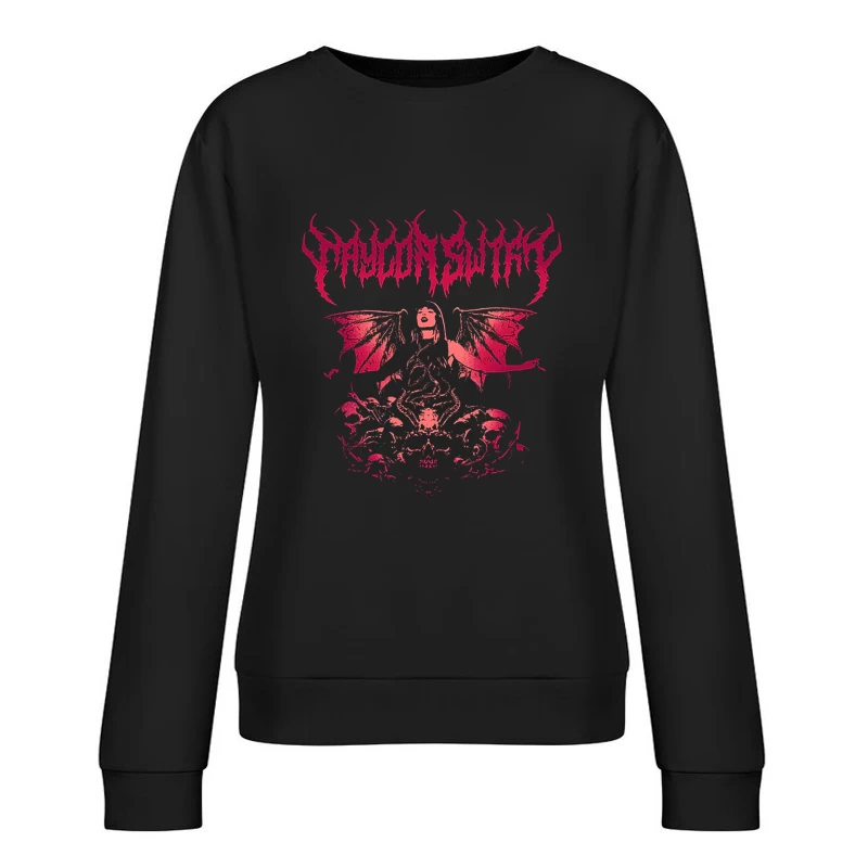 Taylor Swift Red Metal Female Pullover Sweatshirt