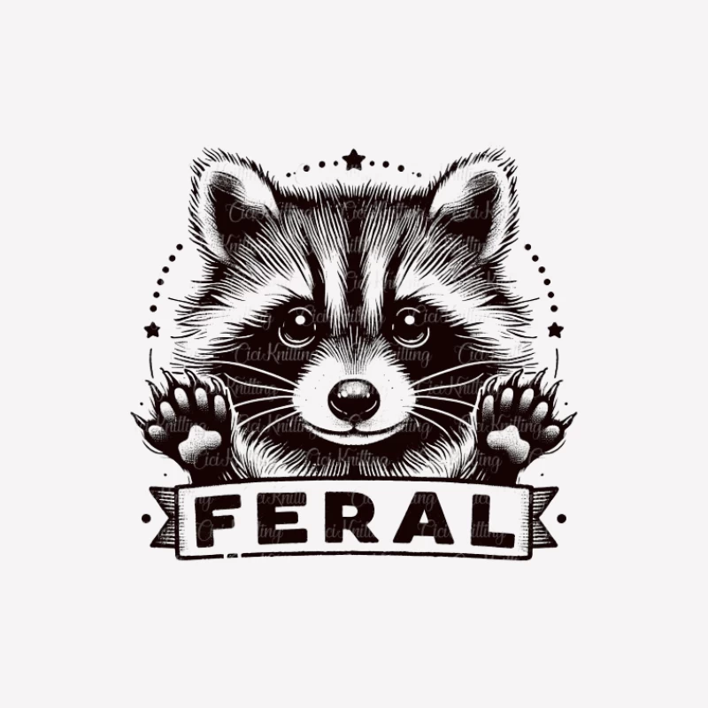 Design de Raton Sauvage Femme T-Shirt