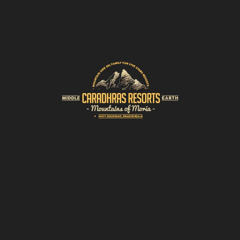 Caradhras Resorts: Middle Earth Ski Destination Logo Bucket Hat