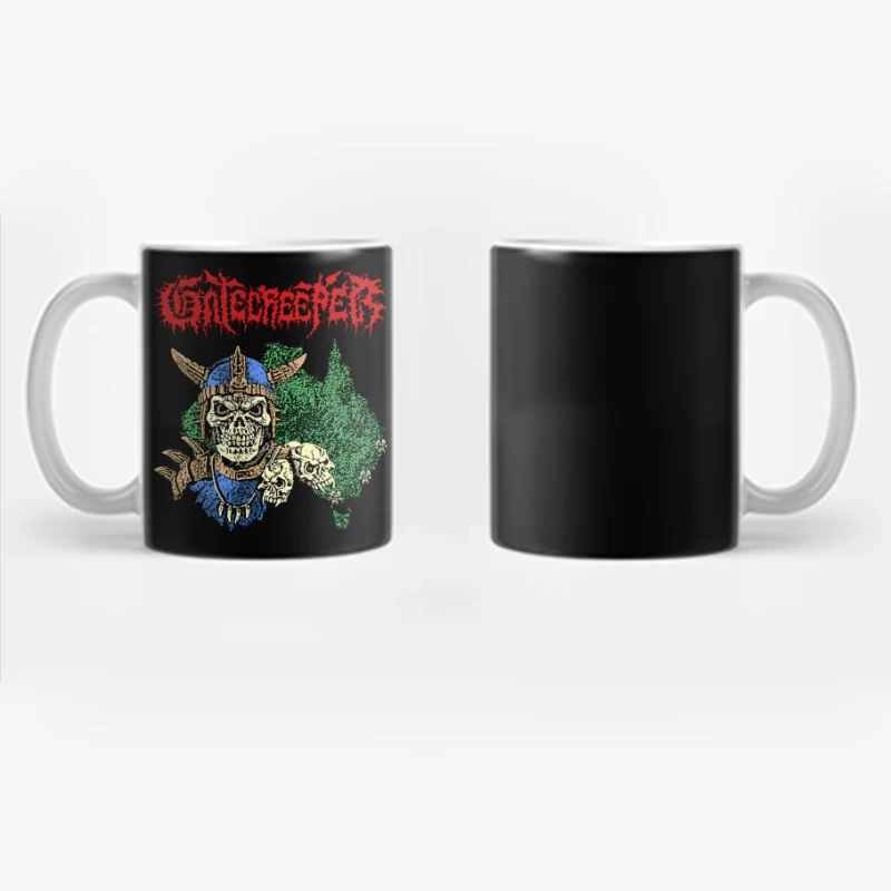 Gatecreeper Skull Spartan Coffee Mug