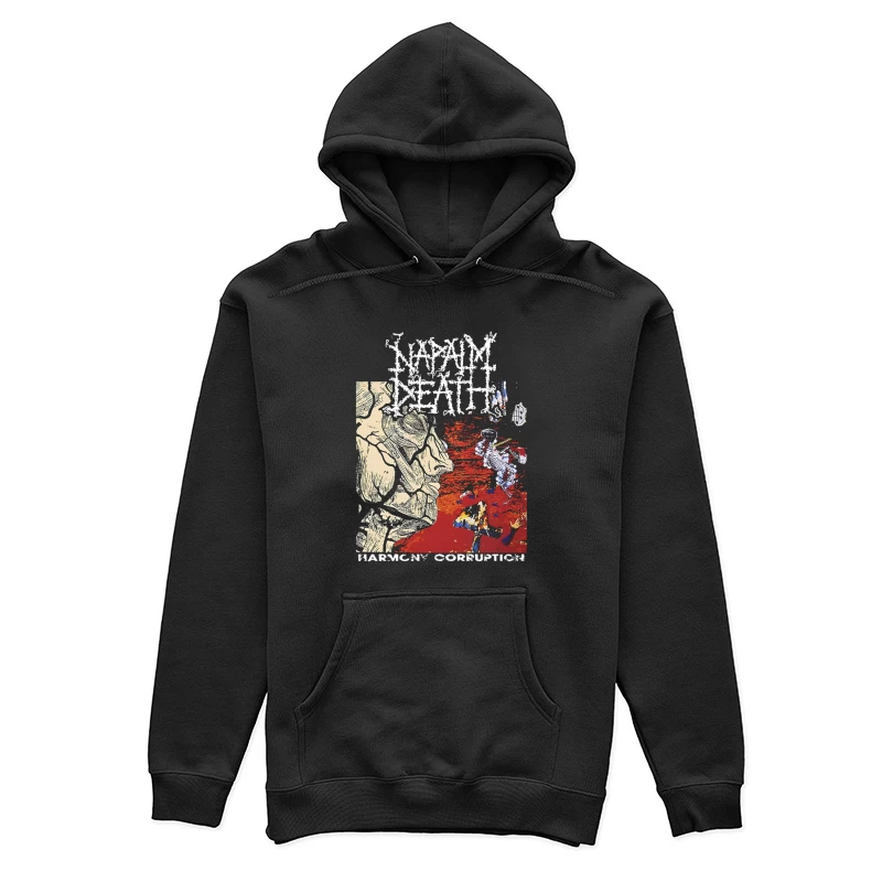 Napalm Death Harmony Coruption Female Pullover Hoodie