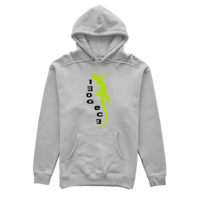 Gecko Logo Design Female Pullover Hoodie