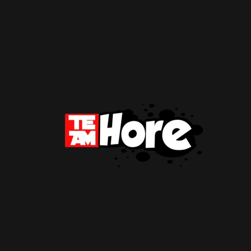 Team Hore Markenlogo Herren Langarm T-Shirt