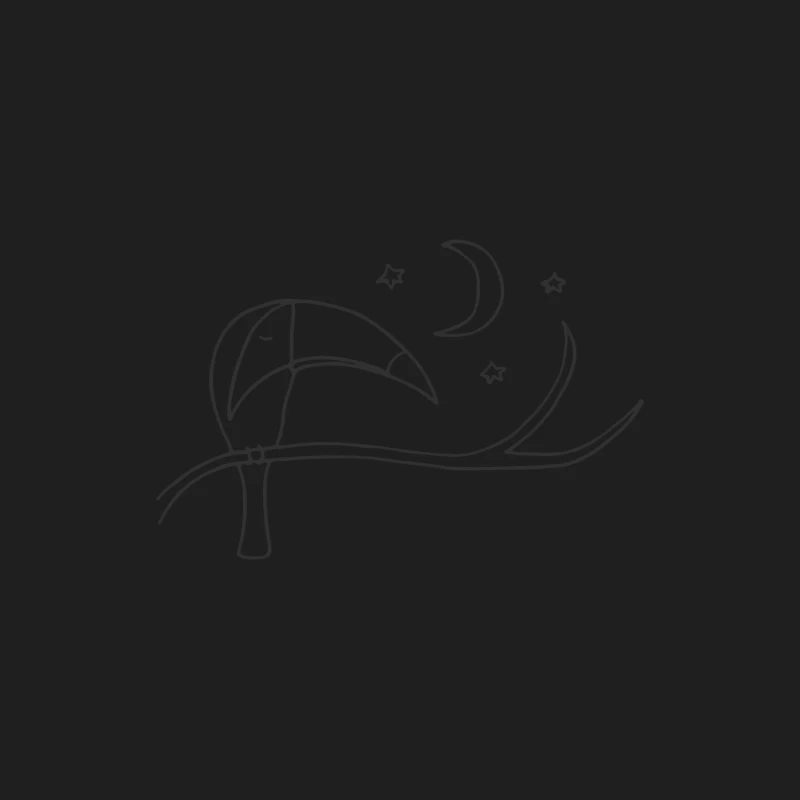 Toucan sous la lune Homme Débardeur