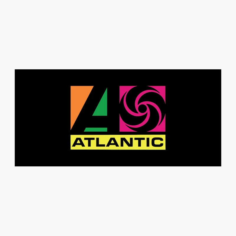 Colorful Geometric Atlantic Logo Design Coffee Mug