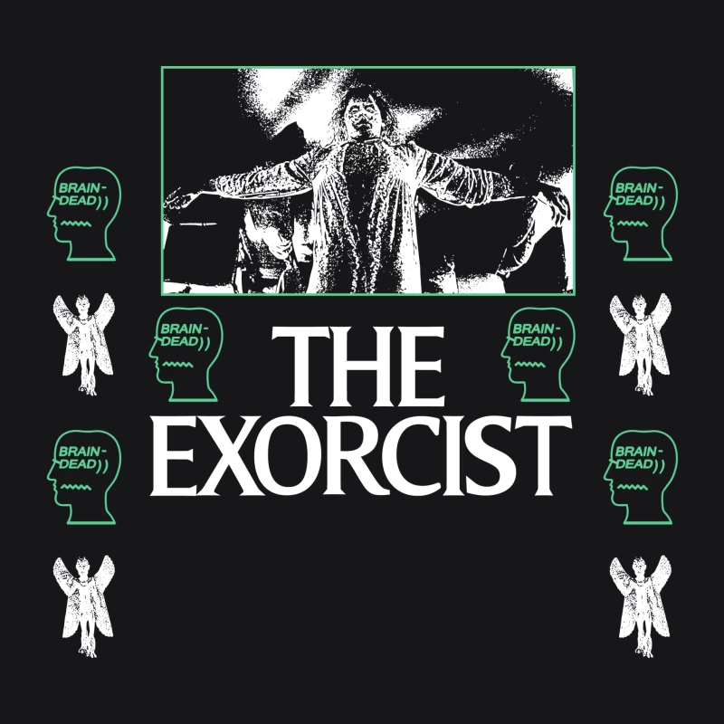 The Exorcist – Horrorfilm Posterdesign Herren Pullover Hoodie