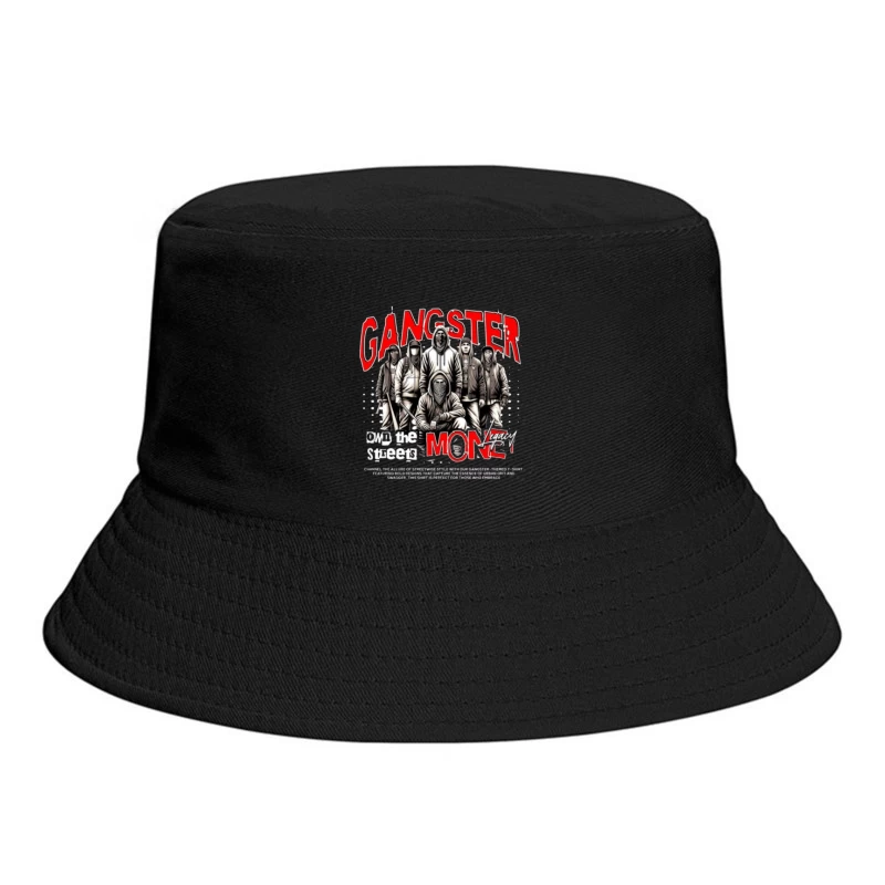 editable gangster money Bucket Hat