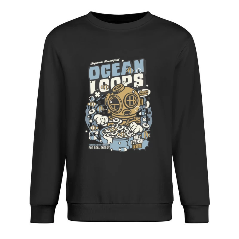 Les céréales Ocean Loops avec un scaphandre Homme Sweat-shirt à enfiler