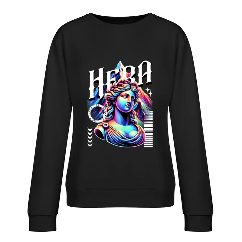 Héra, Déesse de l'Olympe, Art Femme Sweat-shirt à enfiler
