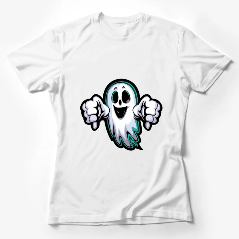 Fantôme joyeux Femme T-Shirt