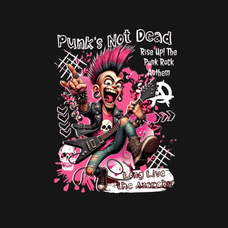 Rébellion Punk Rock Femme T-Shirt