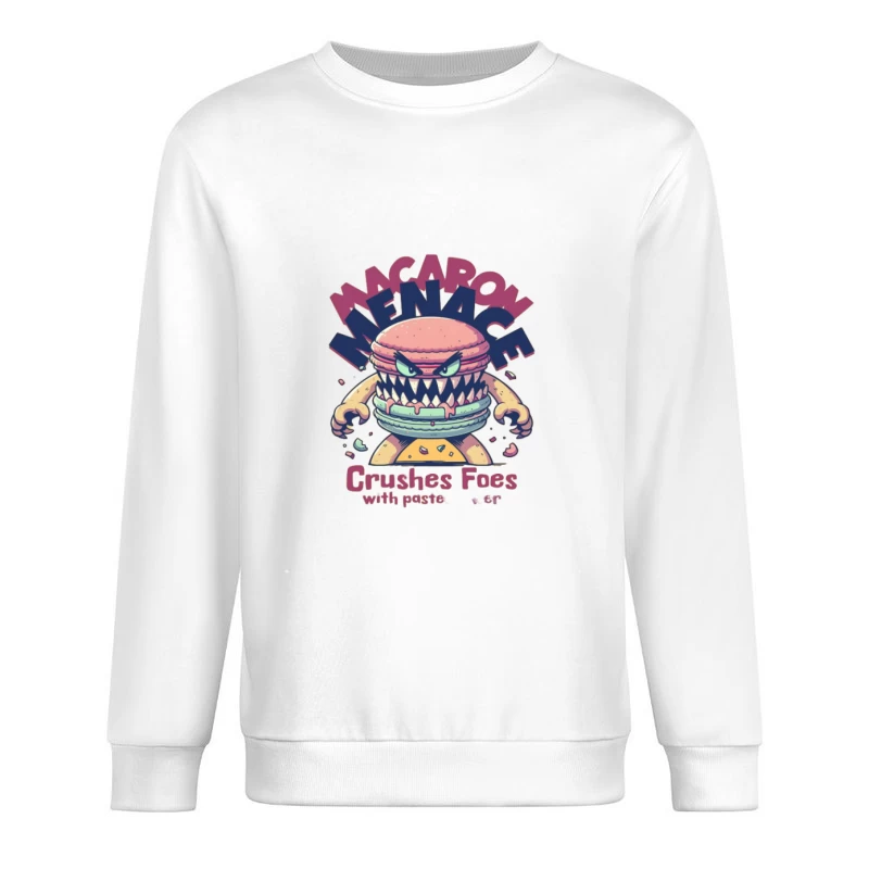 Macaron Menaçant Homme Sweat-shirt à enfiler