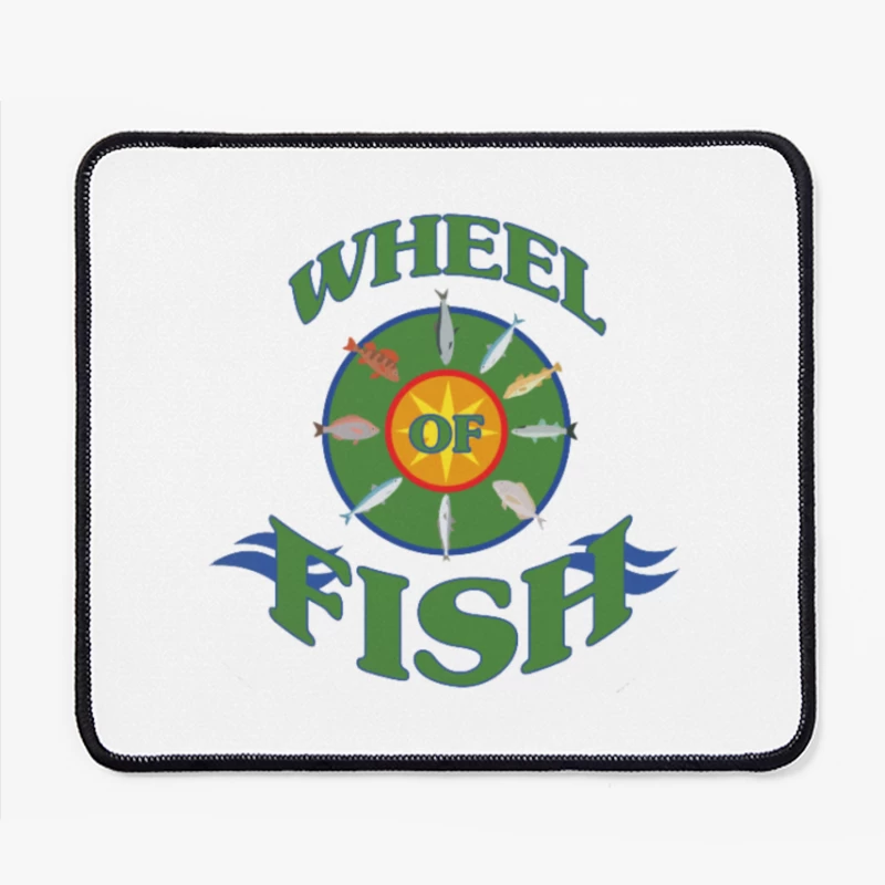 Wheel of Fish Mouse Pad