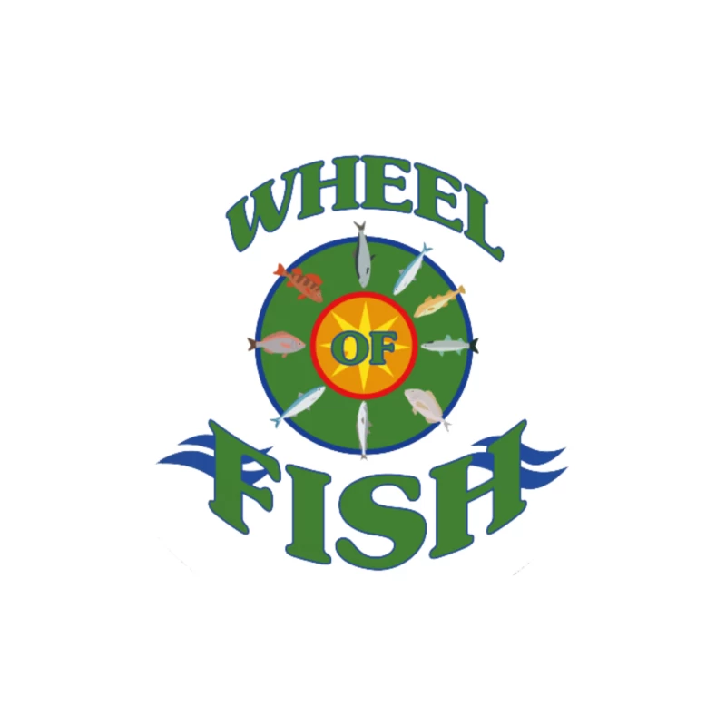 Wheel of Fish Mouse Pad