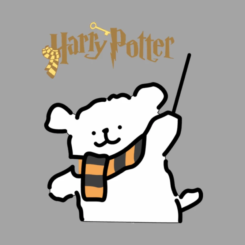 Niedlicher magischer Teddybär mit Zauberstab Herren T-Shirt