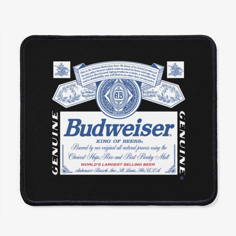 Budweiser Beer Mouse Pad