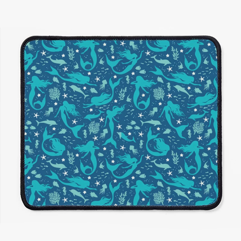 Dive into Whimsy: Enchanting Mermaid Adventure Mouse Pad