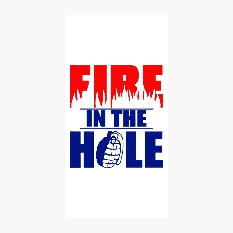 Fire in the Hole iPhone Case