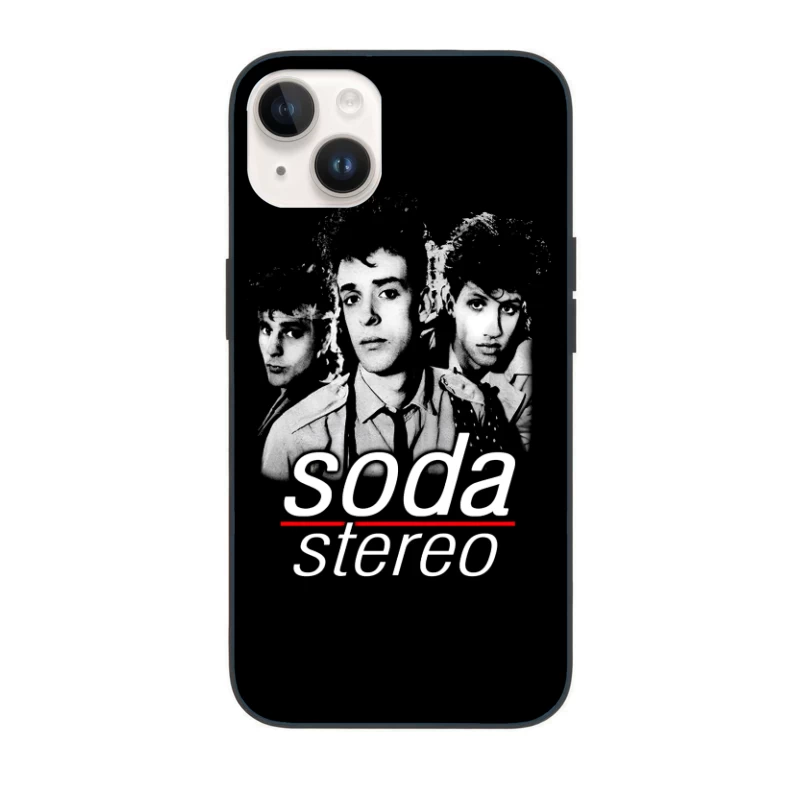 Soda Stereo Band iPhone Case