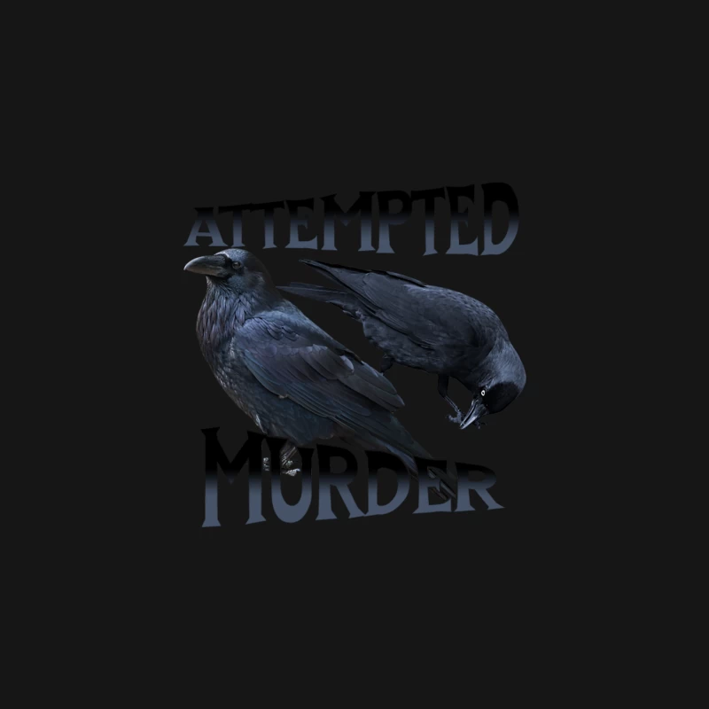 Attempted Murder, of Crows Desk Mat