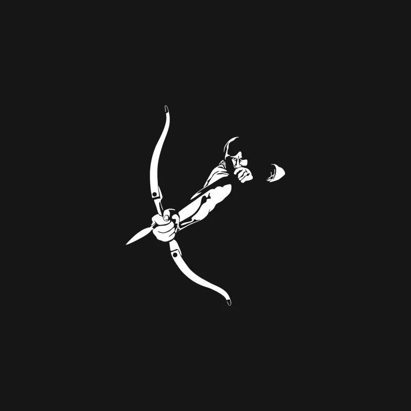 Pfeil Bogen Archery Arrow Bow Magic Fantasy Hunter Schurke Assasins Game Desk Mat