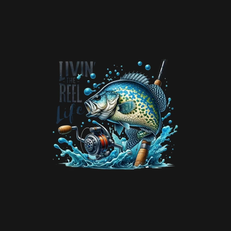 Living the Reel Life: A Vibrant Fishing Adventure Male Long Sleeve T-Shirt
