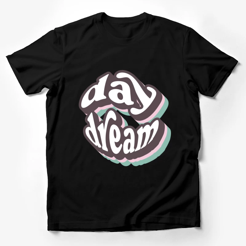 Retro-Tagtraum-Design mit lebendigen Farben Herren T-Shirt