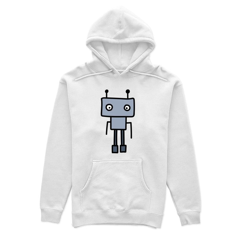 Illustration d'un robot cartoon Femme Sweat à capuche