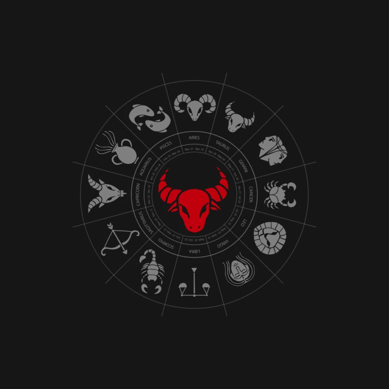 Taurus Zodiac Mouse Pad