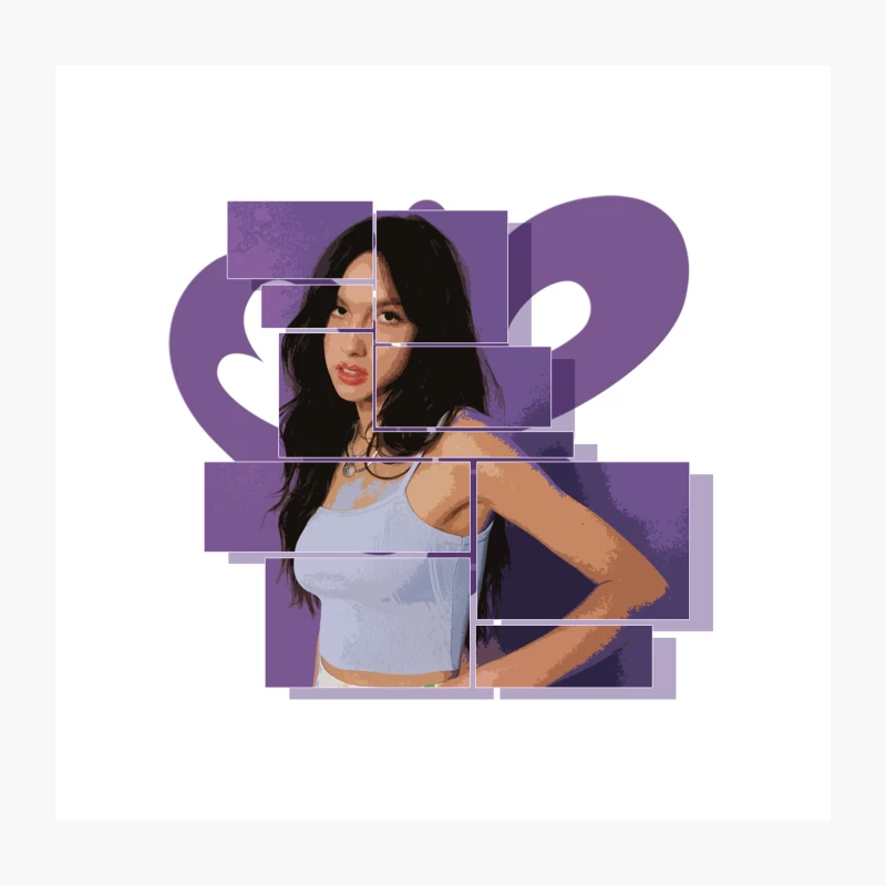 5 OLIVIA RODRIGO Throw Pillow