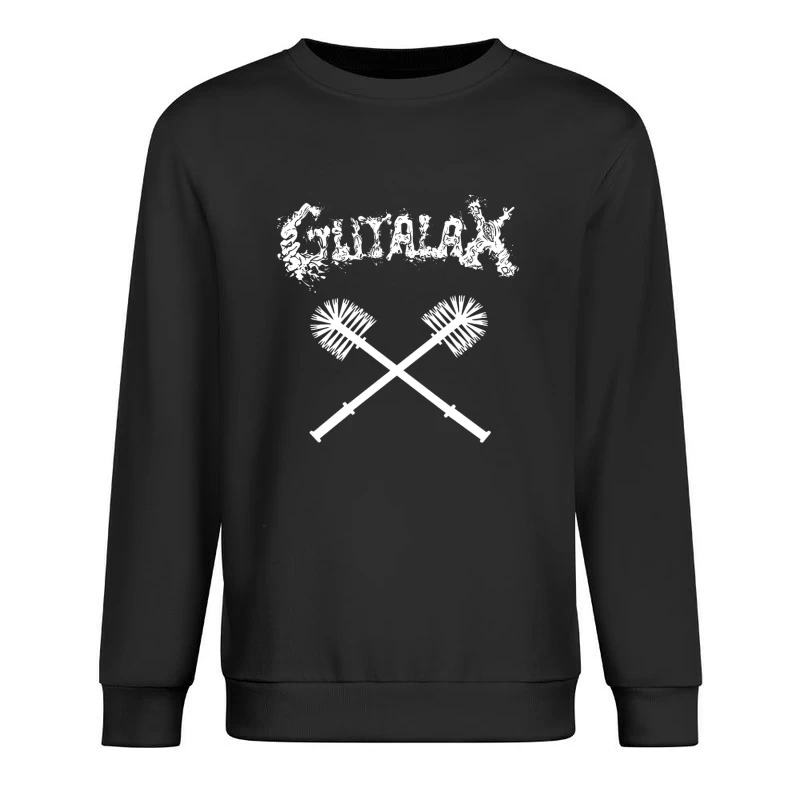 Gutalax Toilet Brushes Male Pullover Sweatshirt