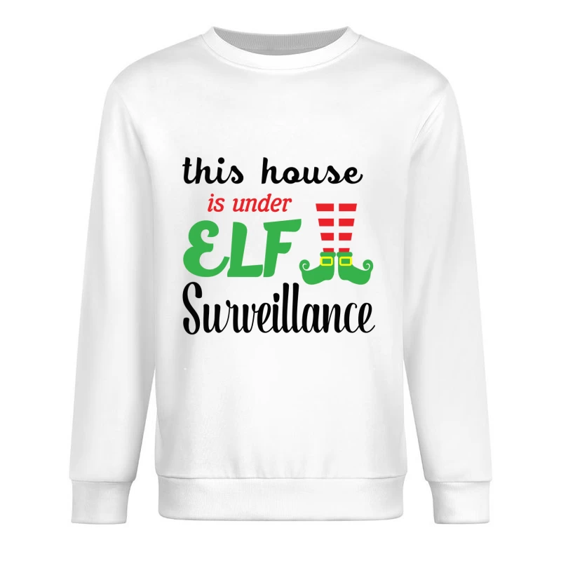 Maison sous surveillance par des elfes Homme Sweat-shirt à enfiler