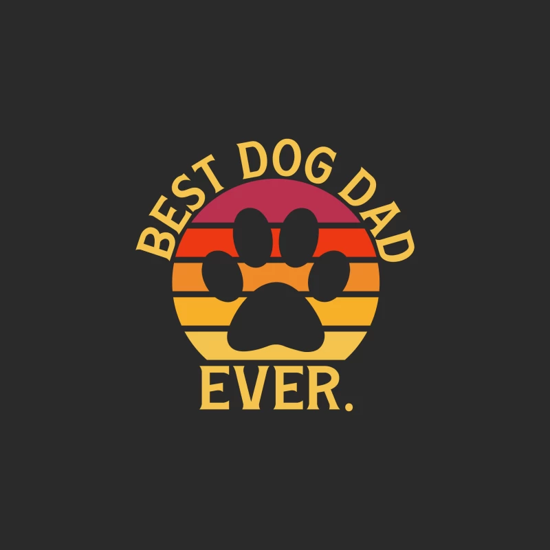 Best Dog Dad Ever Baseball Cap