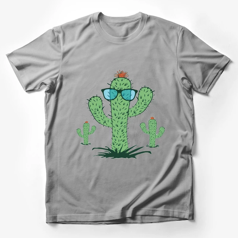 Kaktus mit Sonnenbrille Herren T-Shirt
