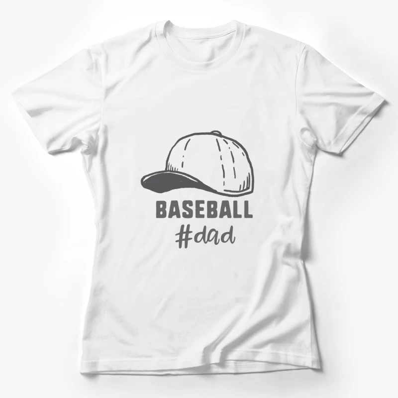Casquette de Baseball Père Femme T-Shirt