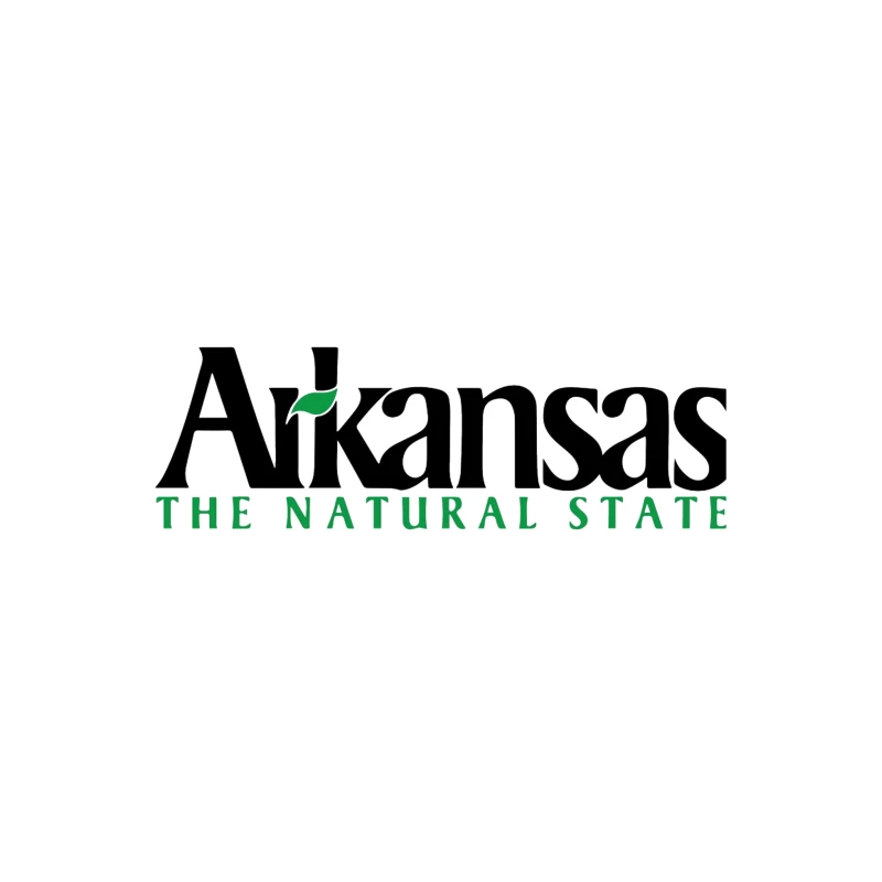 Arkansas Natural State Official Tourism Logo Design Travel Mug