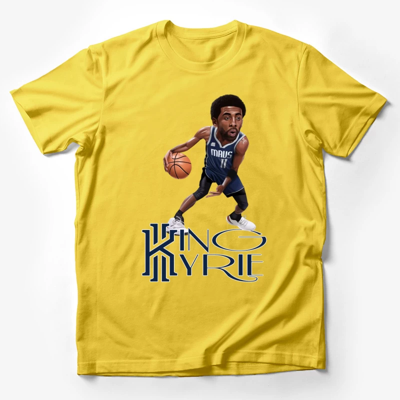 Dallas Mavericks - Kyrie Irving - KING KYRIE Male T-Shirt