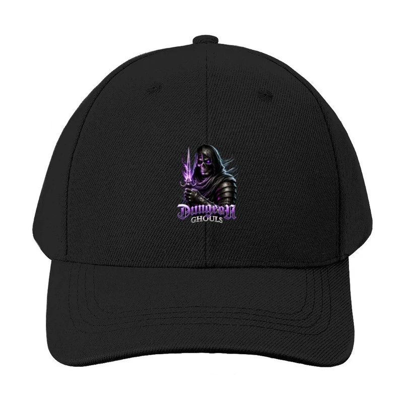 Ethereal Dark Knight with Purple Magic - Dungeon Ghouls Baseball Cap