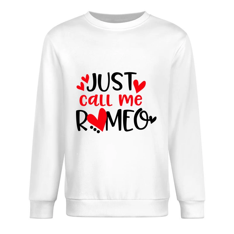Design romantique avec cœur Homme Sweat-shirt à enfiler