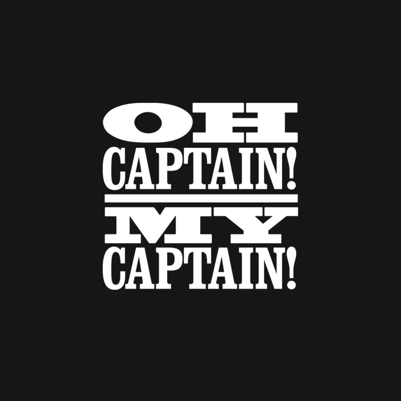 Oh Captain! My Captain! Desk Mat